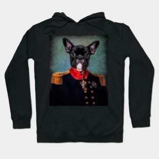 Puppy pet classic royal oil painting Hoodie